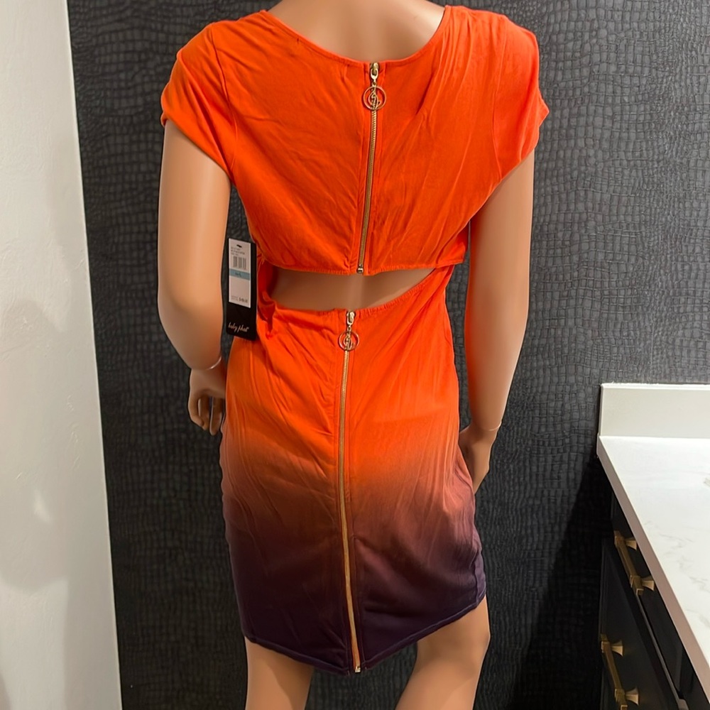 BABY PHAT Ombré dress.  Size L